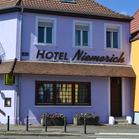 Hotel Restaurant Niemerich Pulversheim Exterior foto
